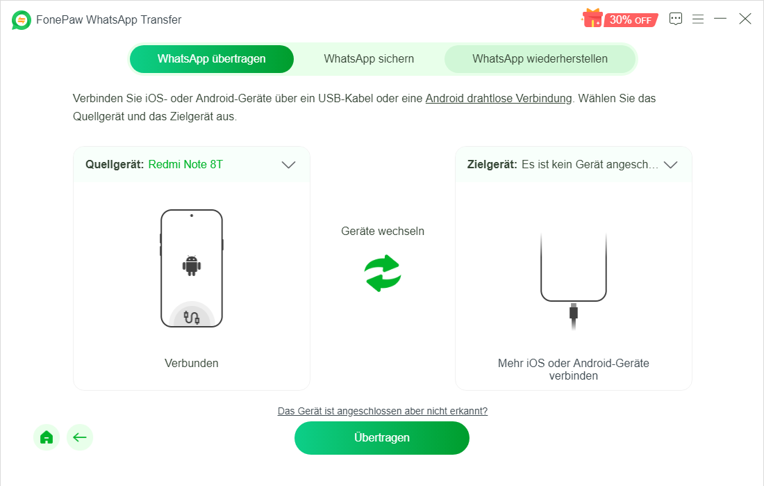 Android-Handy mit Computer verbinden