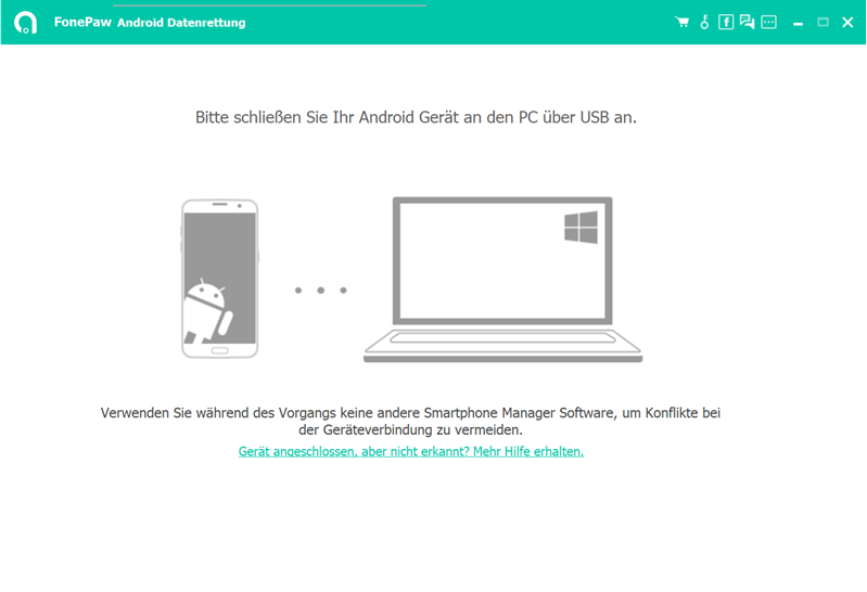 Android Datenrettung starten