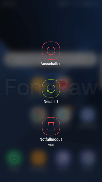 Android-Handy neustarten