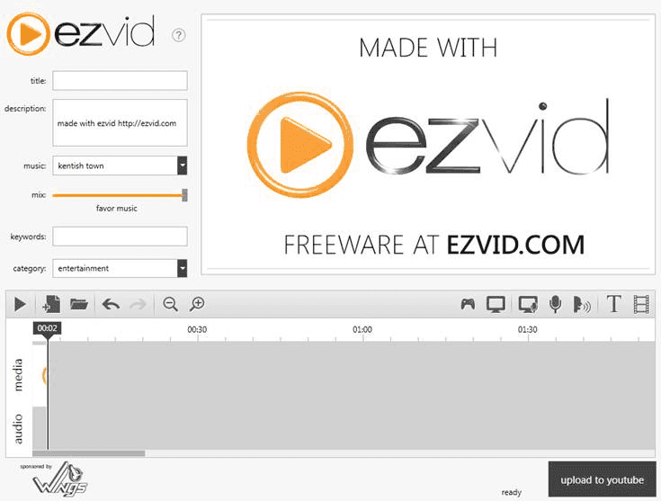 Ezvid Video Recorder