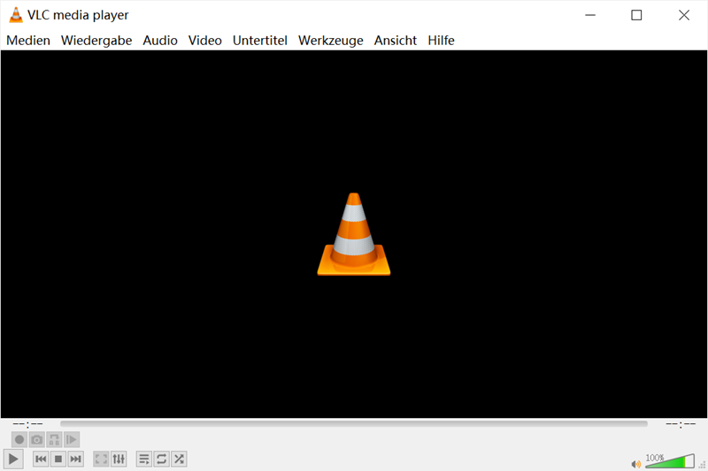 VLC Media Player als für Streaming