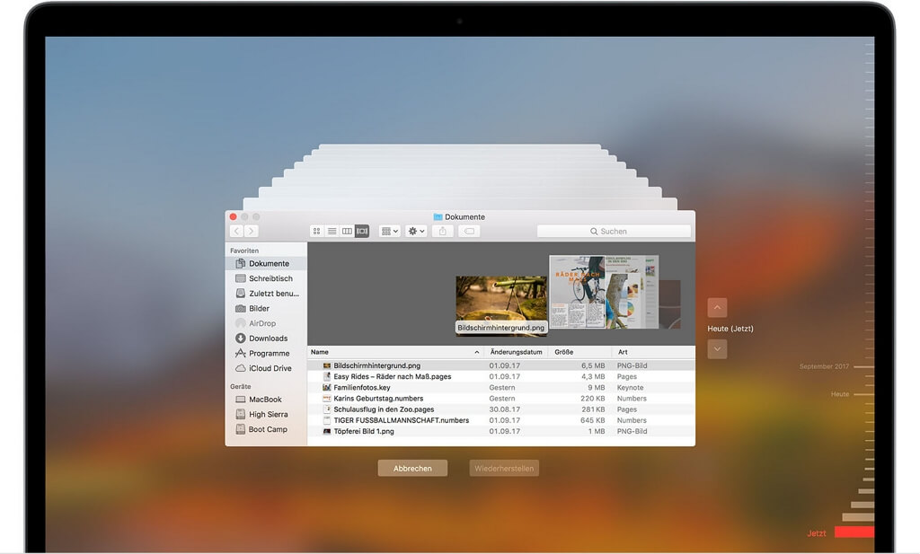 Mac Fotos wiederherstellen Time Machine