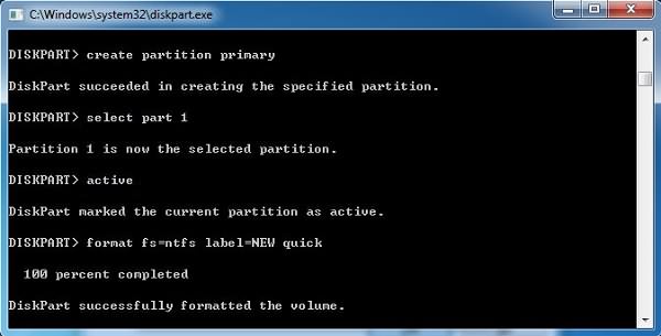 Datenträger von RAW in NTFS formatieren