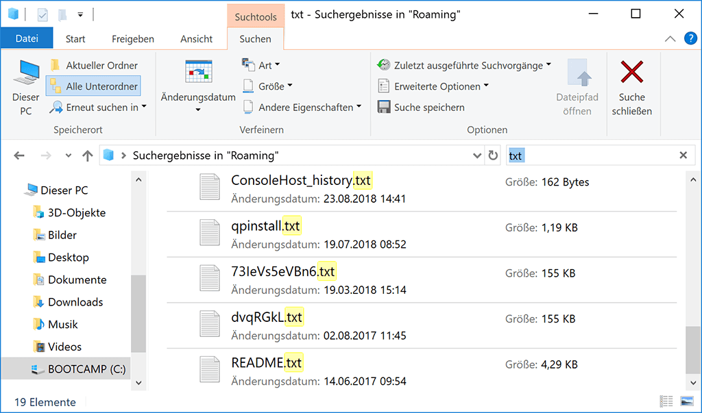 Nicht gespeicherte Editor-Dateien wiederherstellen