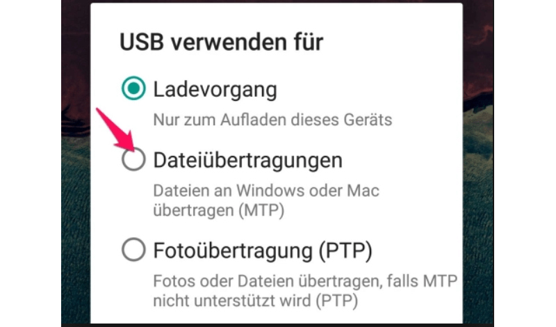 Android Handy als Mediengerät mit dem PC verbinden