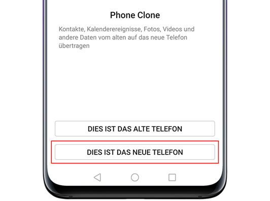 DIES IST DAS NEUE TELEFON Phone Clone