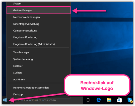  Geräte-Manager öffnen Windows