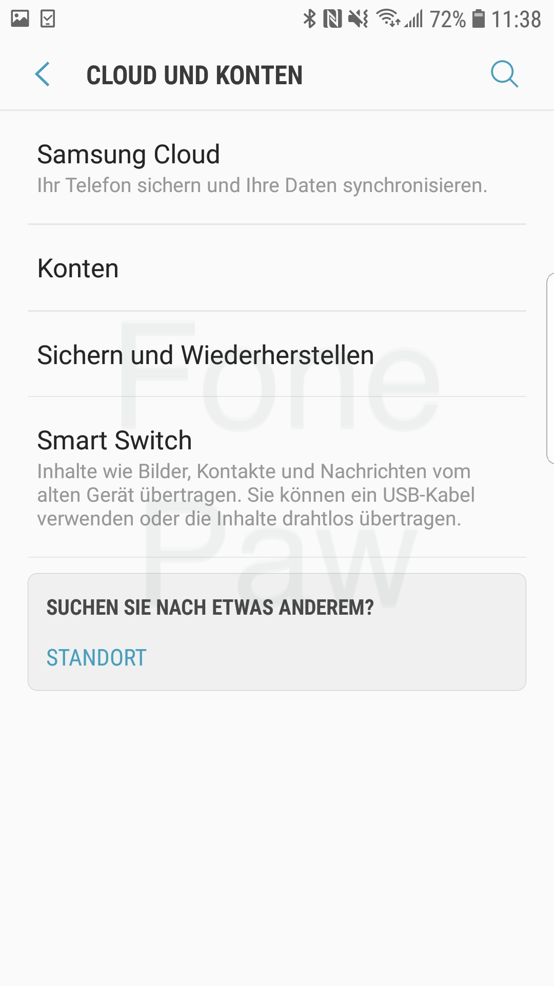 Samrt Switch App öffnen