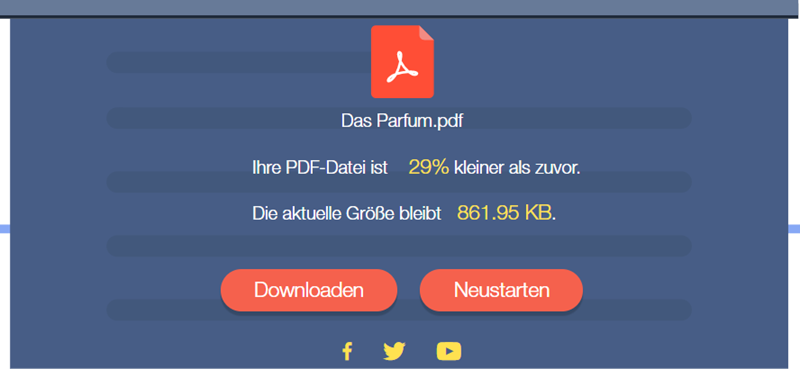 PDF für Email verkleinern