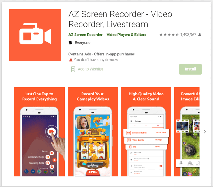 AZ Screen Recorder