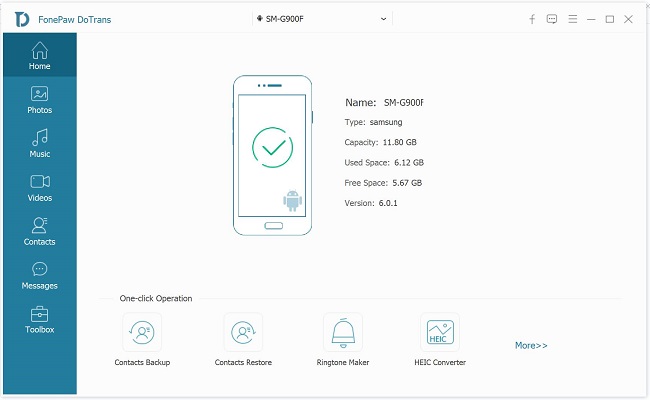 Connect Android Devices to Transfer Data