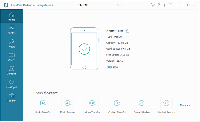 Connect iPad with New Computer