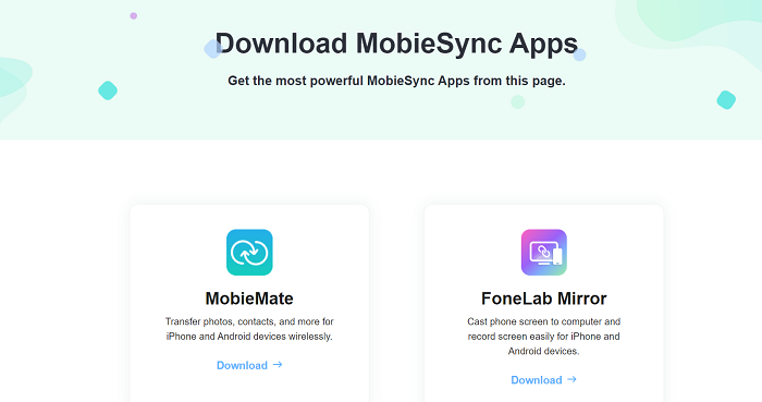 MobieSync Download