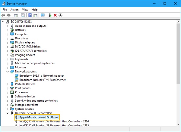 Apple Mobile Device USB Driver