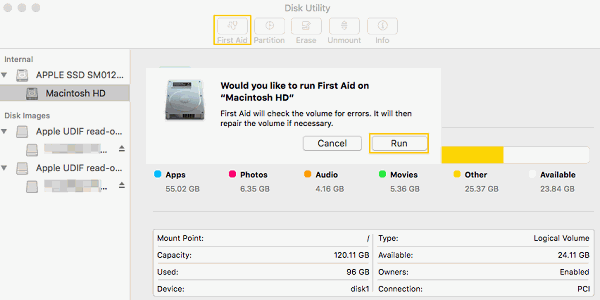 Mac Disk Utility