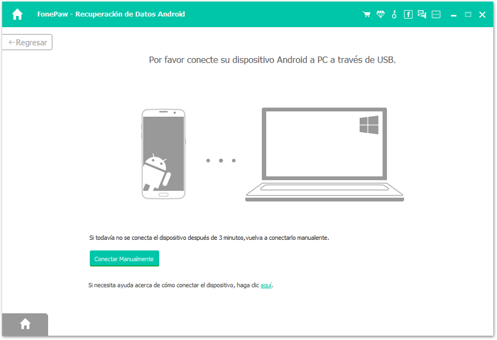 Conectar el móvil Android al PC