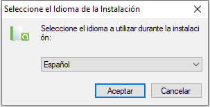 Seleccione el idioma español