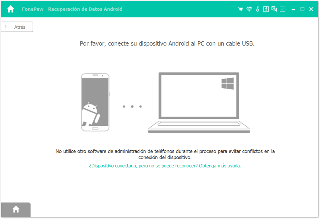 Conectar el dispositivo al ordenador