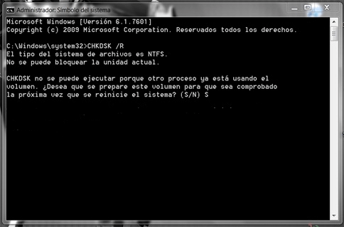 reparar Memoria USB o Disco Duro con CHKDSK