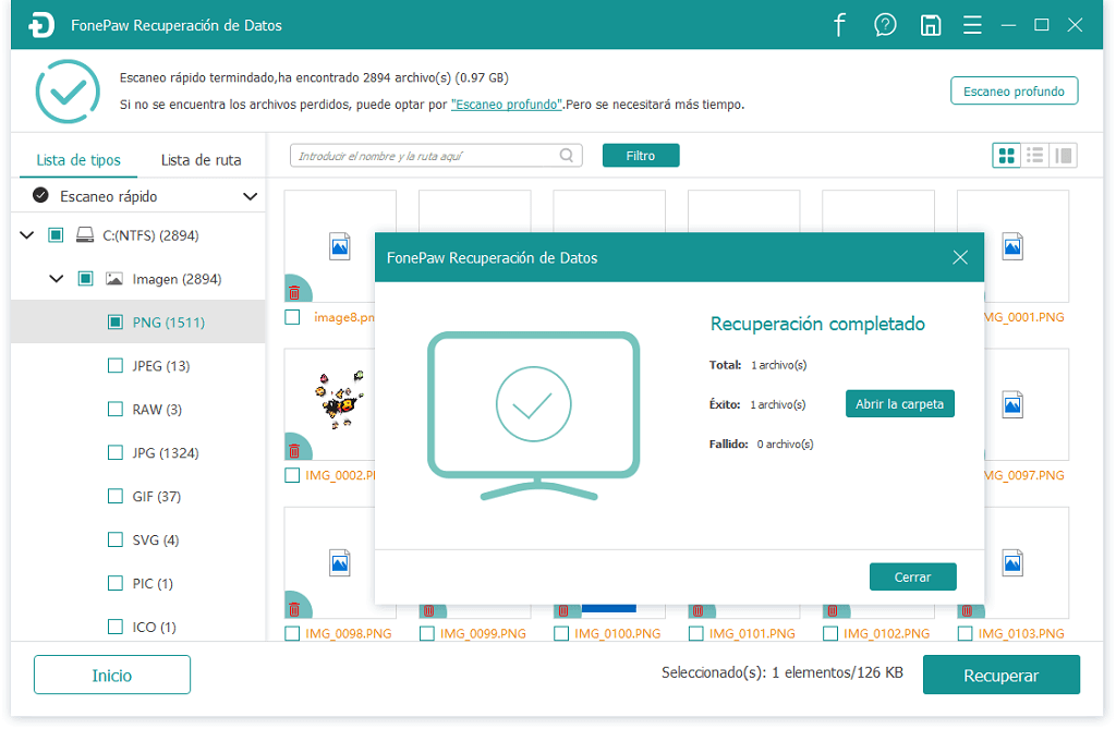 Recuperar los archivos de WD Elements