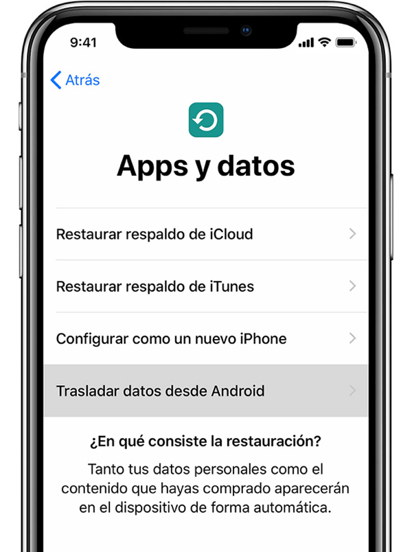 Configurar iPhone como nuevo con Inicio Rápido