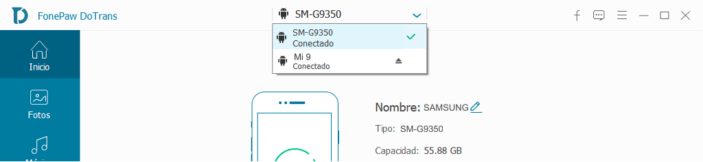 conectar Samsung y Xiaomi a PC