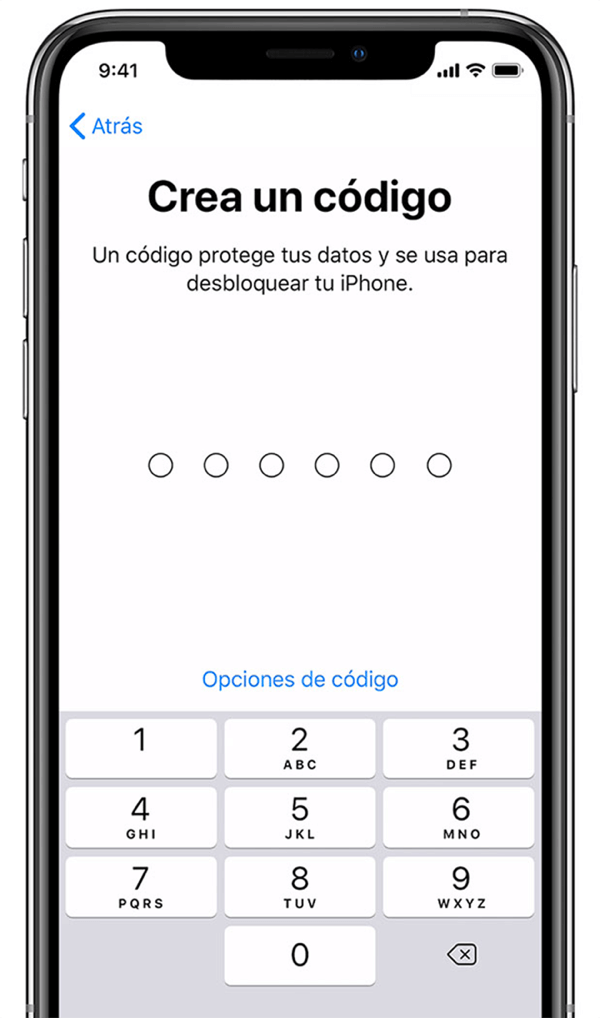 Crea un código