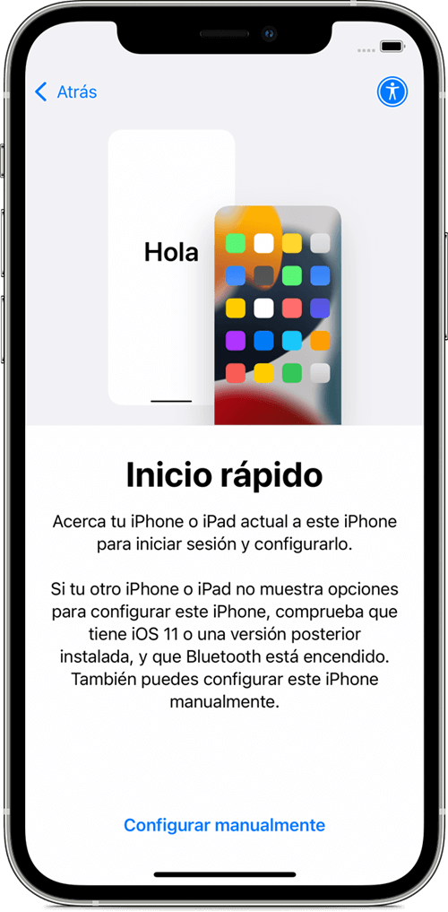 Inicio Rápido de iPhone