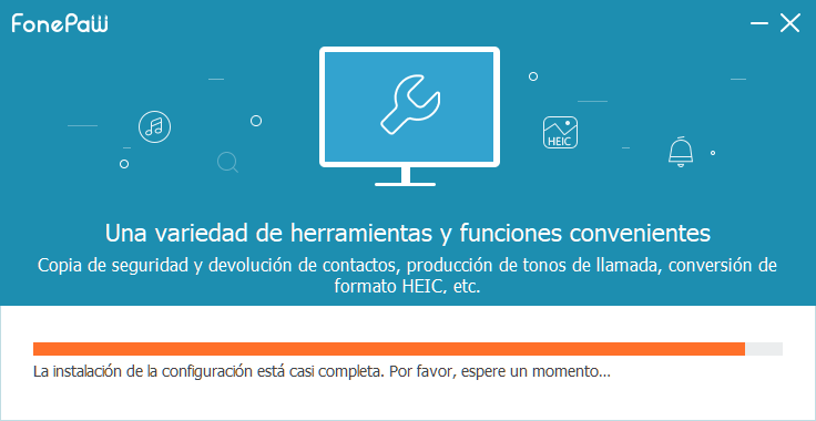 El proceso de instalación