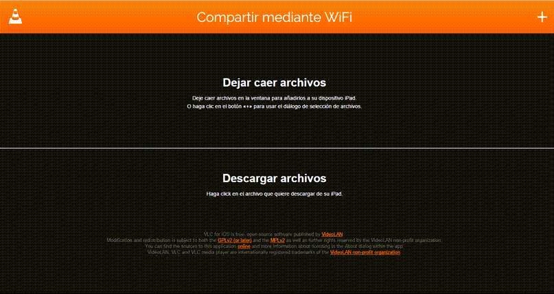 Compartir películas mediante Wi-Fi