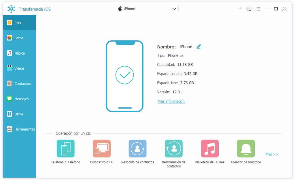 Transferencia iOS