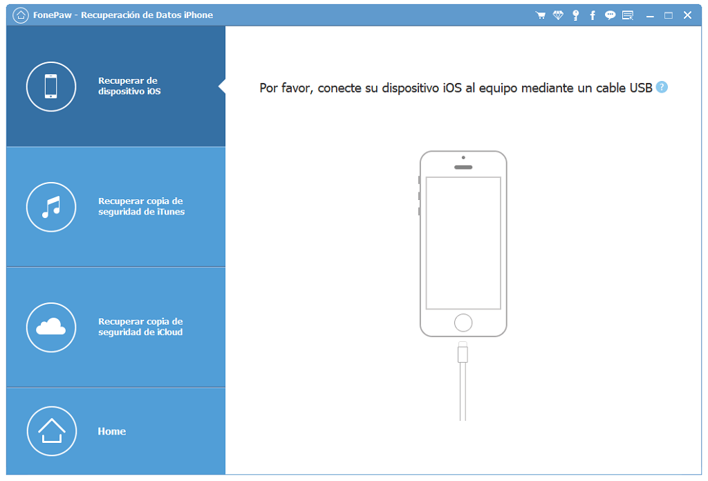 conectar dispositivo iOS