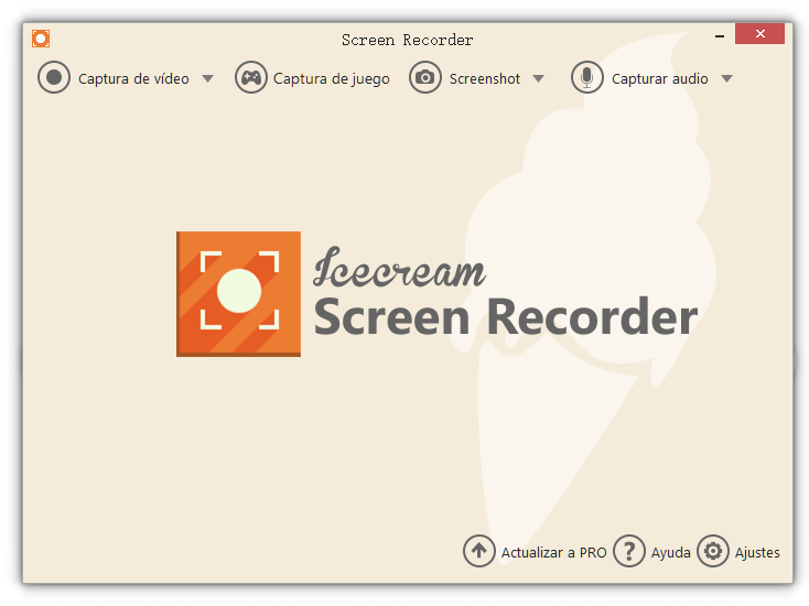 Icrecream Grabador de Pantalla