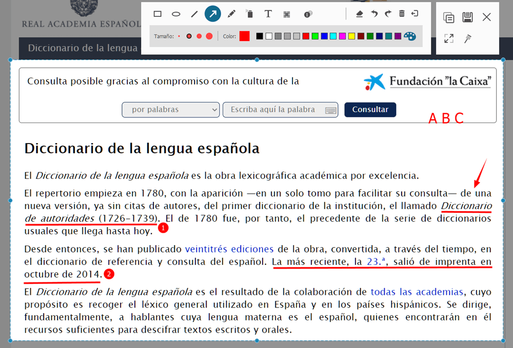 Hacer captura de HP