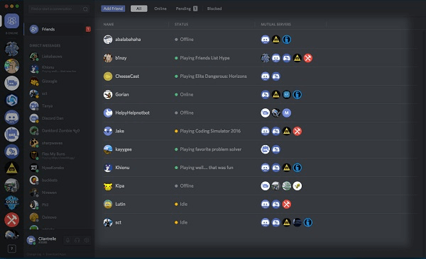 Grabar conversación de Discord