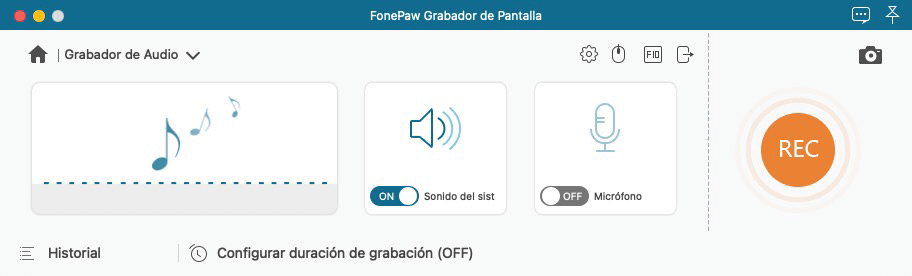 Grabar el sonido del sistema