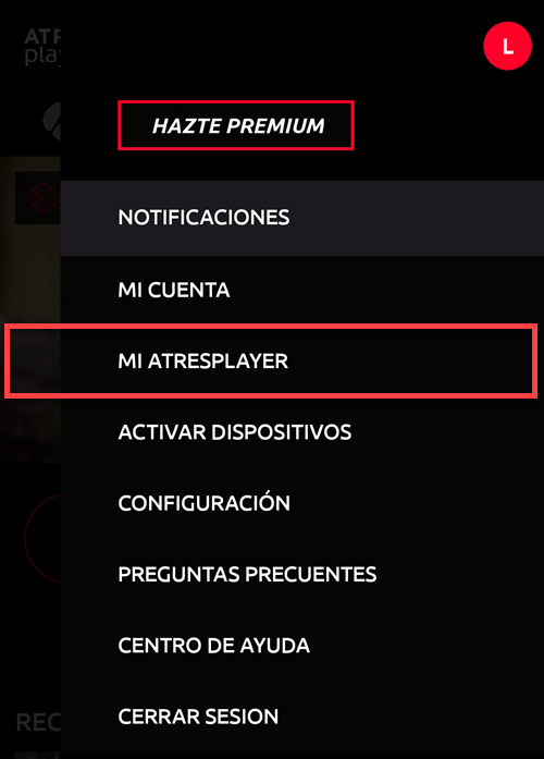 Revisar los contenidos descargados de ATRESplayer en Android