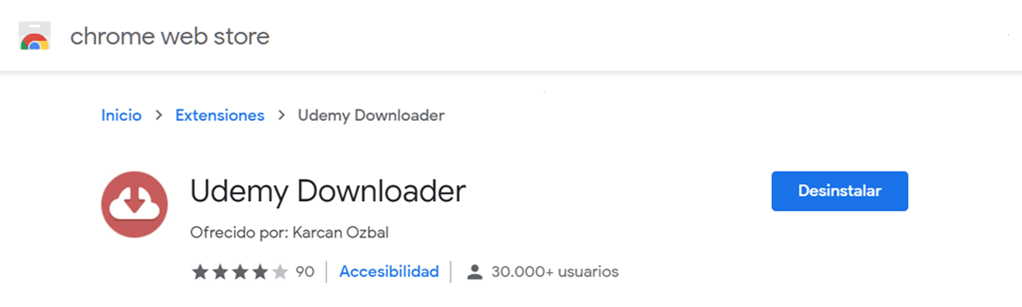 Udemy Downloader para descargar videos de Udemy