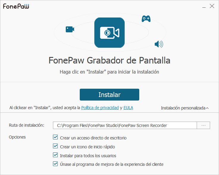 Cómo instalar el FonePaw