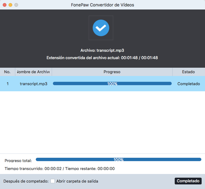 convertir formato WMA a MP3