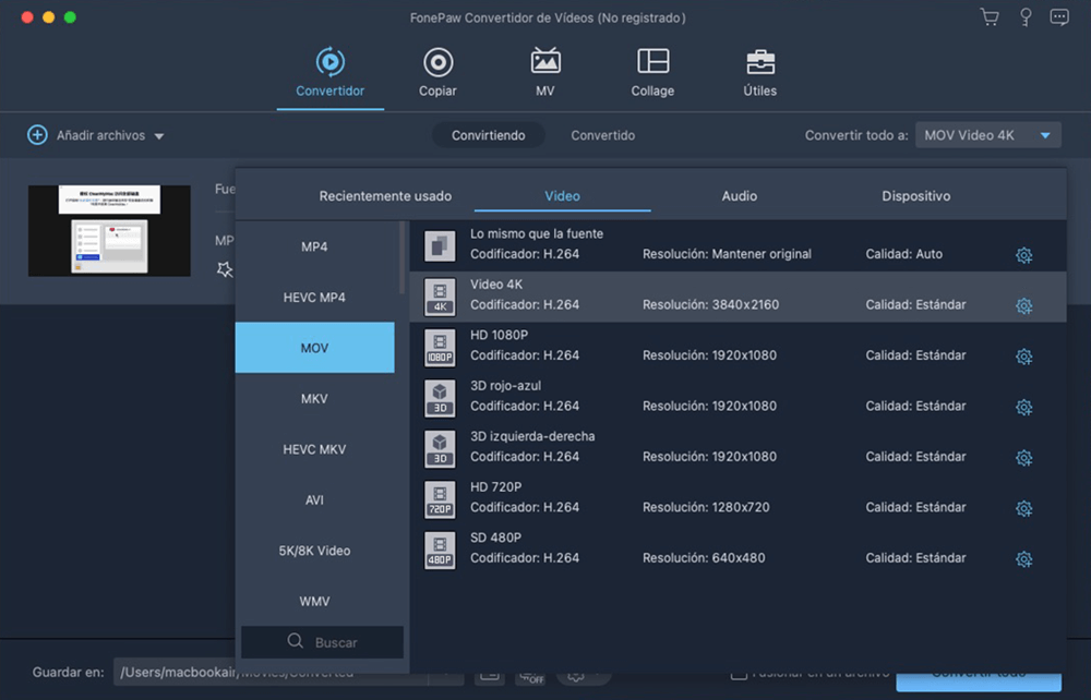 extraer audio desde vídeo