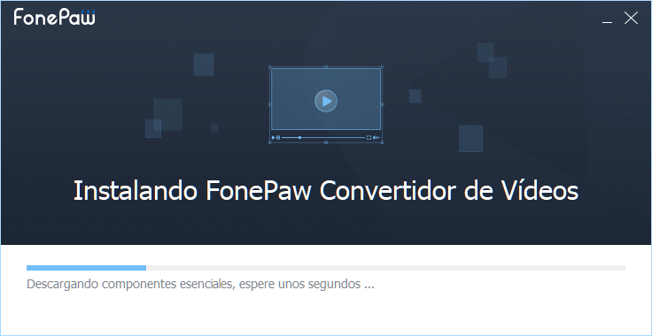 Está instalando FonePaw convertidor de videos