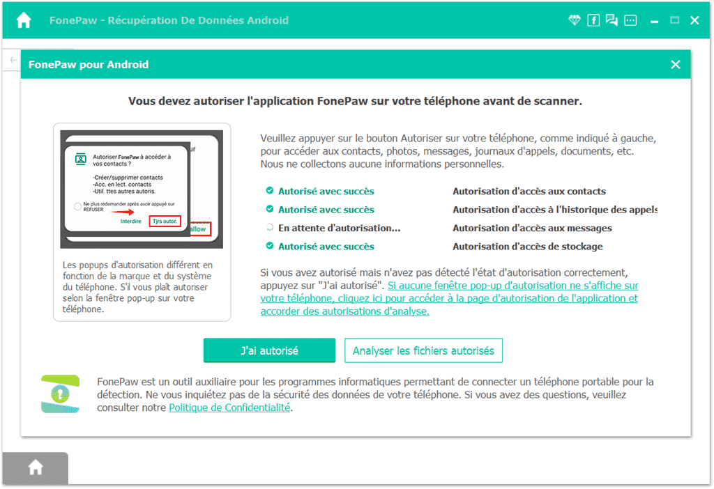 Restaurer des photos supprimées de Huawei P9