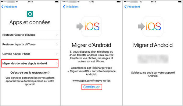 Migrer vers iOS