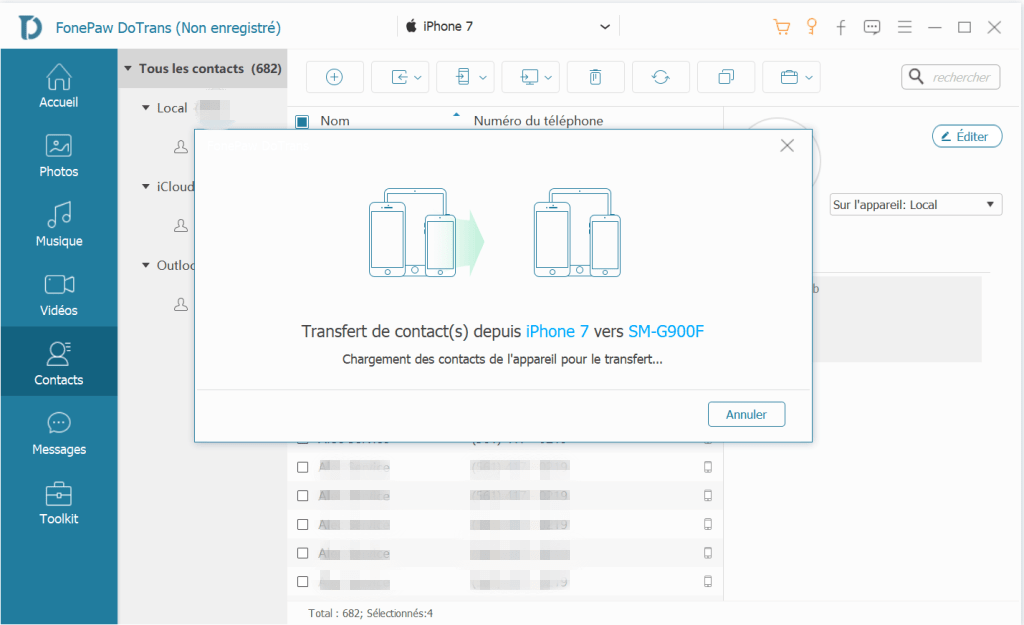 copier des données Samsung sur Xiaomi