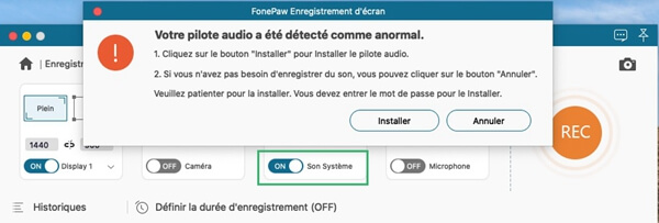 installer Pilote Audio sur Mac