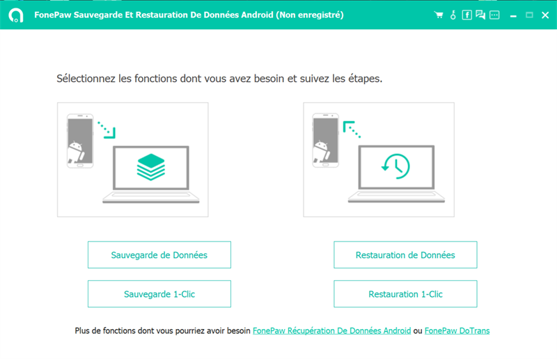 Sauvegarde de Données Android