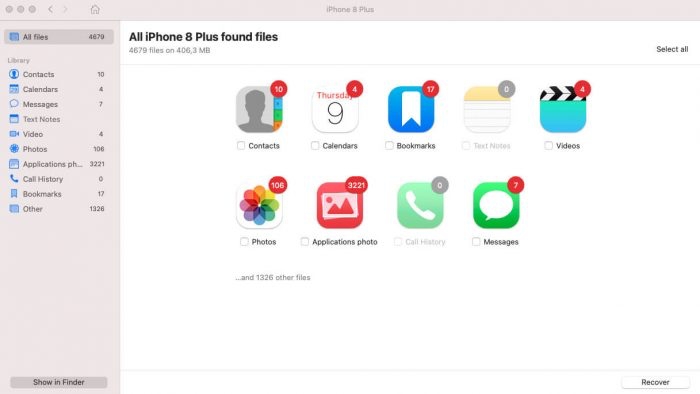 Disk Drill iPhone Data Recovery