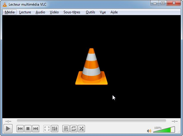 Lancez le logiciel VLC