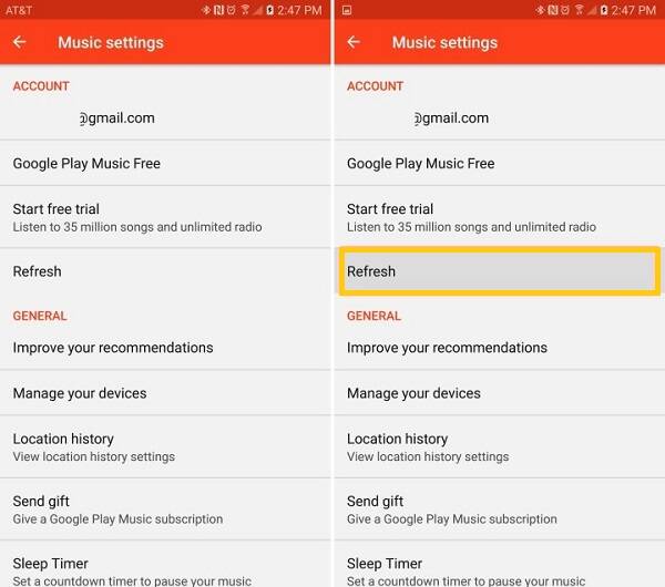 Google Play Music Refresh